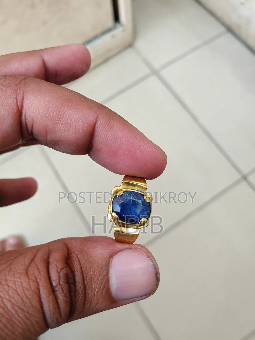 Blue Sapphire Ring