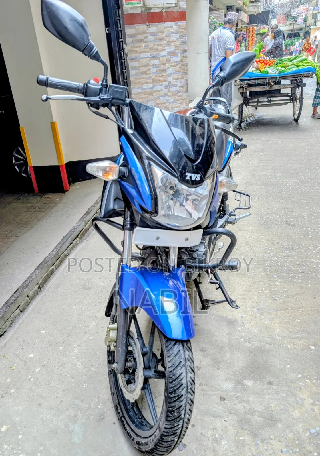 TVS Stryker 125 2021 Blue