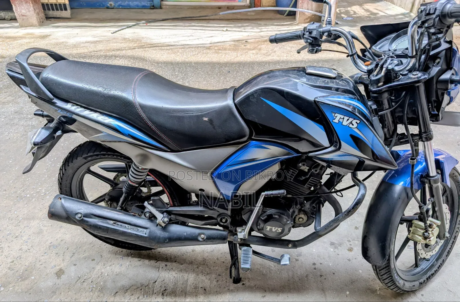 TVS Stryker 125 2021 Blue