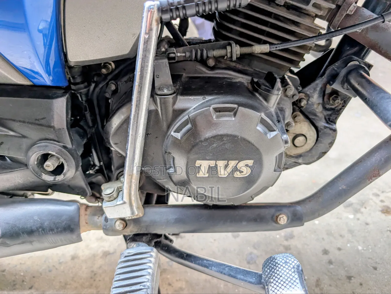 TVS Stryker 125 2021 Blue