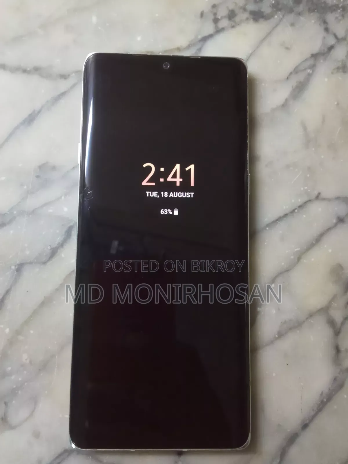 LG Velvet 5G 128 GB White