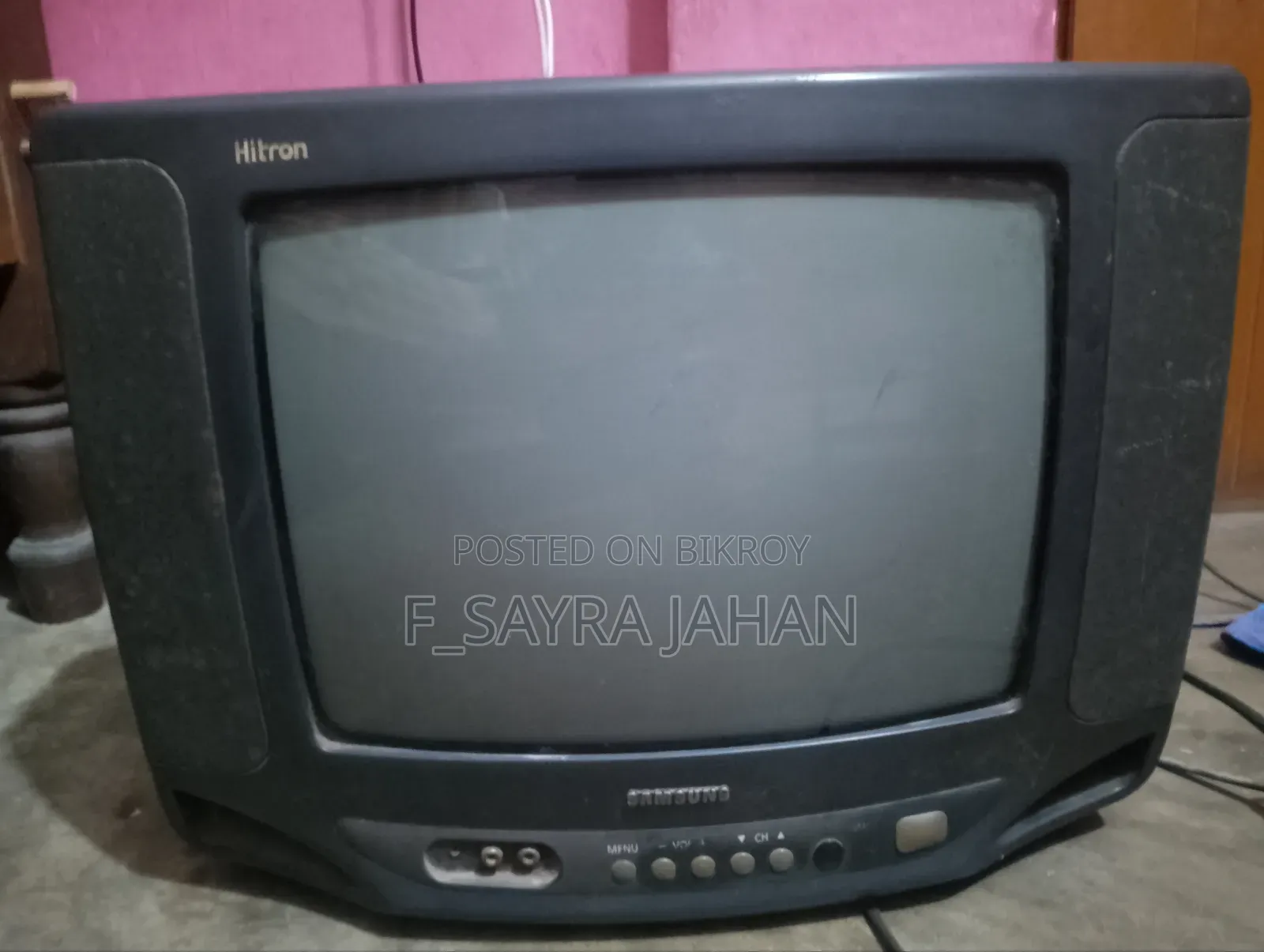 Vintage CRT Television