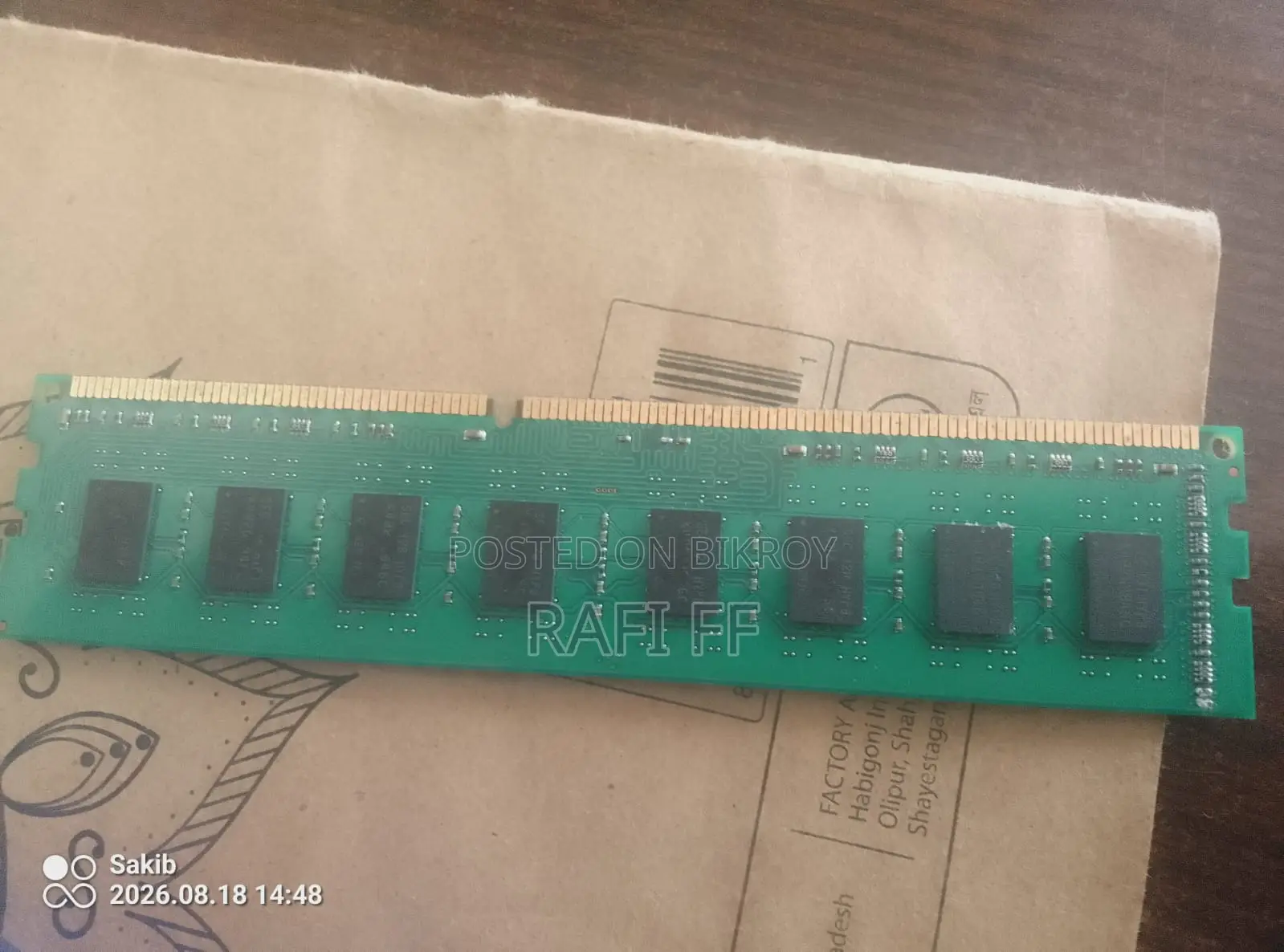 DDR3 4GB RAM