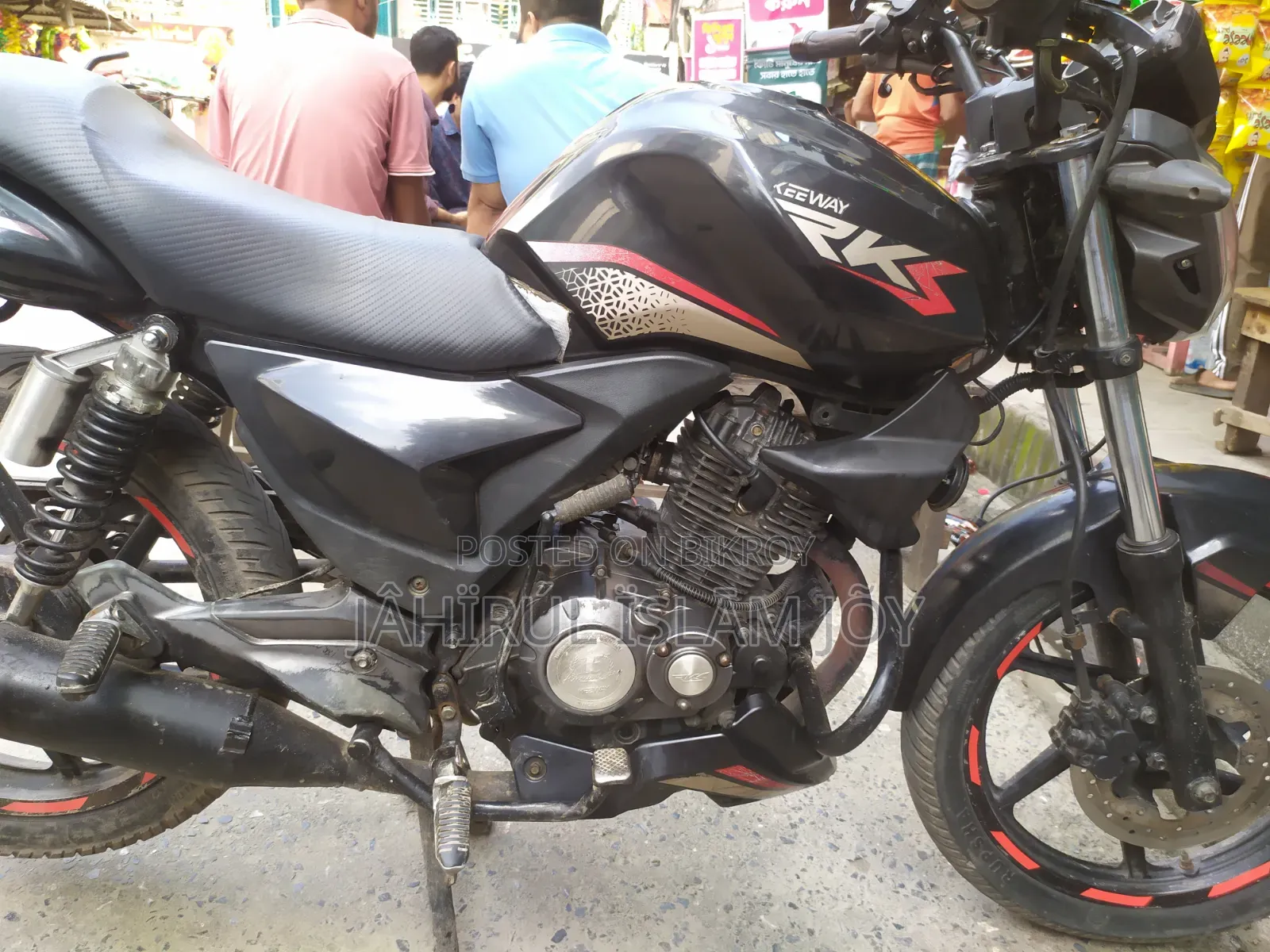 নতুন কিওয়ে আরকেএস ১২৫ ২০১৯ কালো