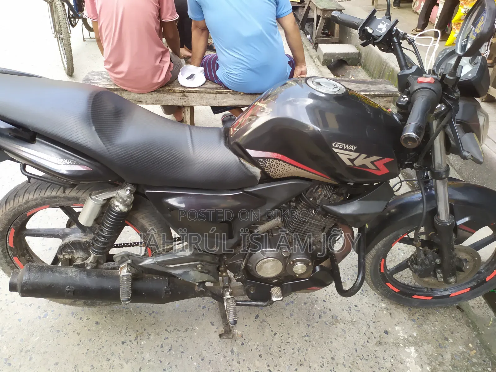 নতুন কিওয়ে আরকেএস ১২৫ ২০১৯ কালো