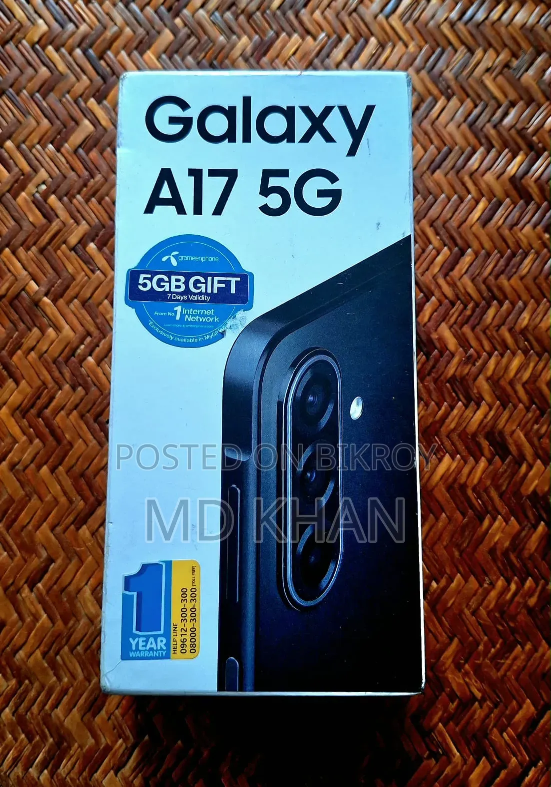New Samsung Galaxy A17 5G 128 GB Black