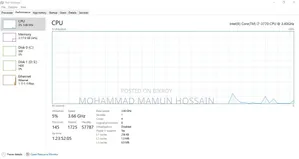 Desktop Computer 8GB Intel SSD 1TB