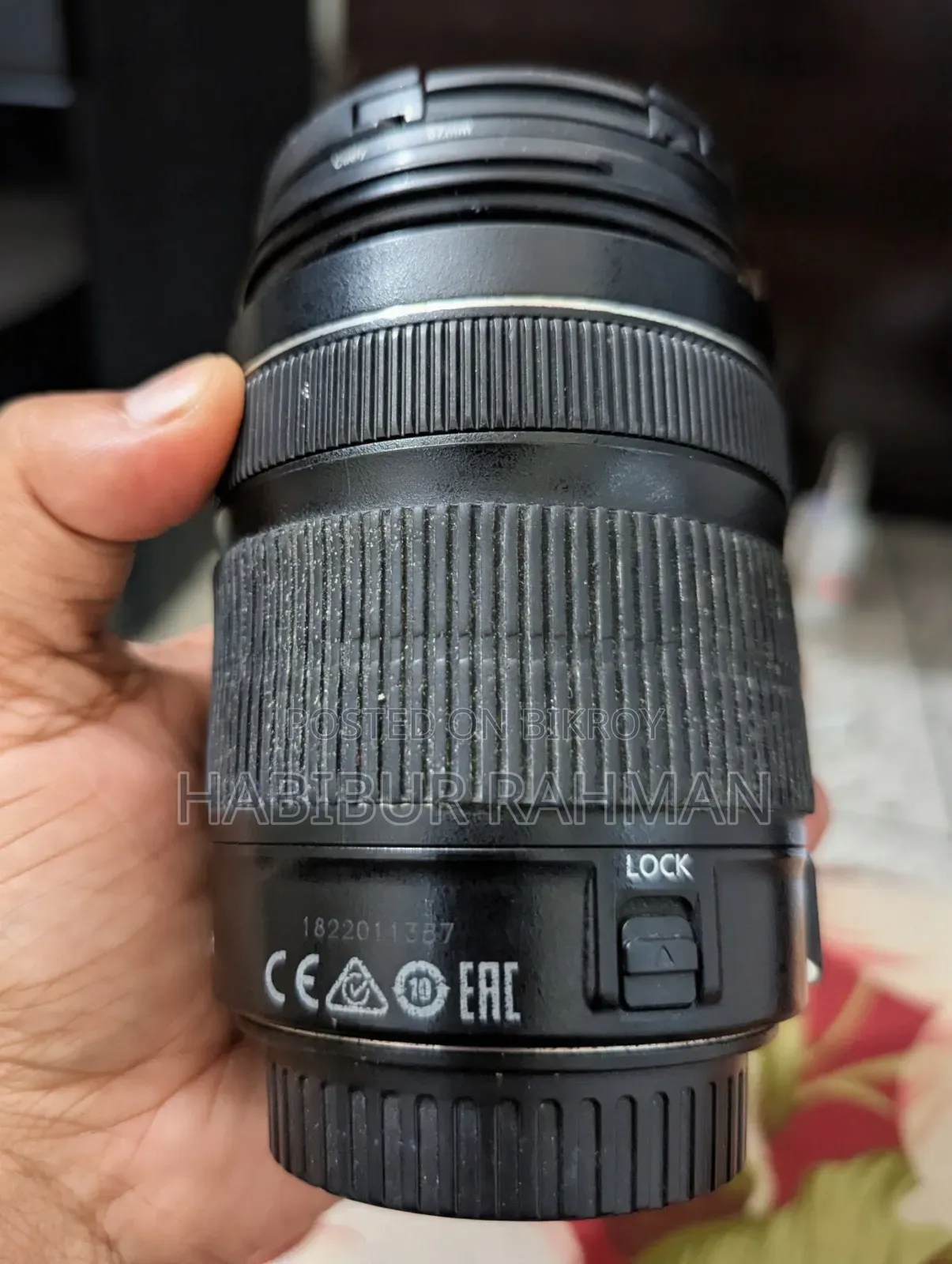 বিক্রির জন্য - Canon EF-S 18-135mm F/3.5-5.6 IS STM লেন্স (অরিজিনাল)