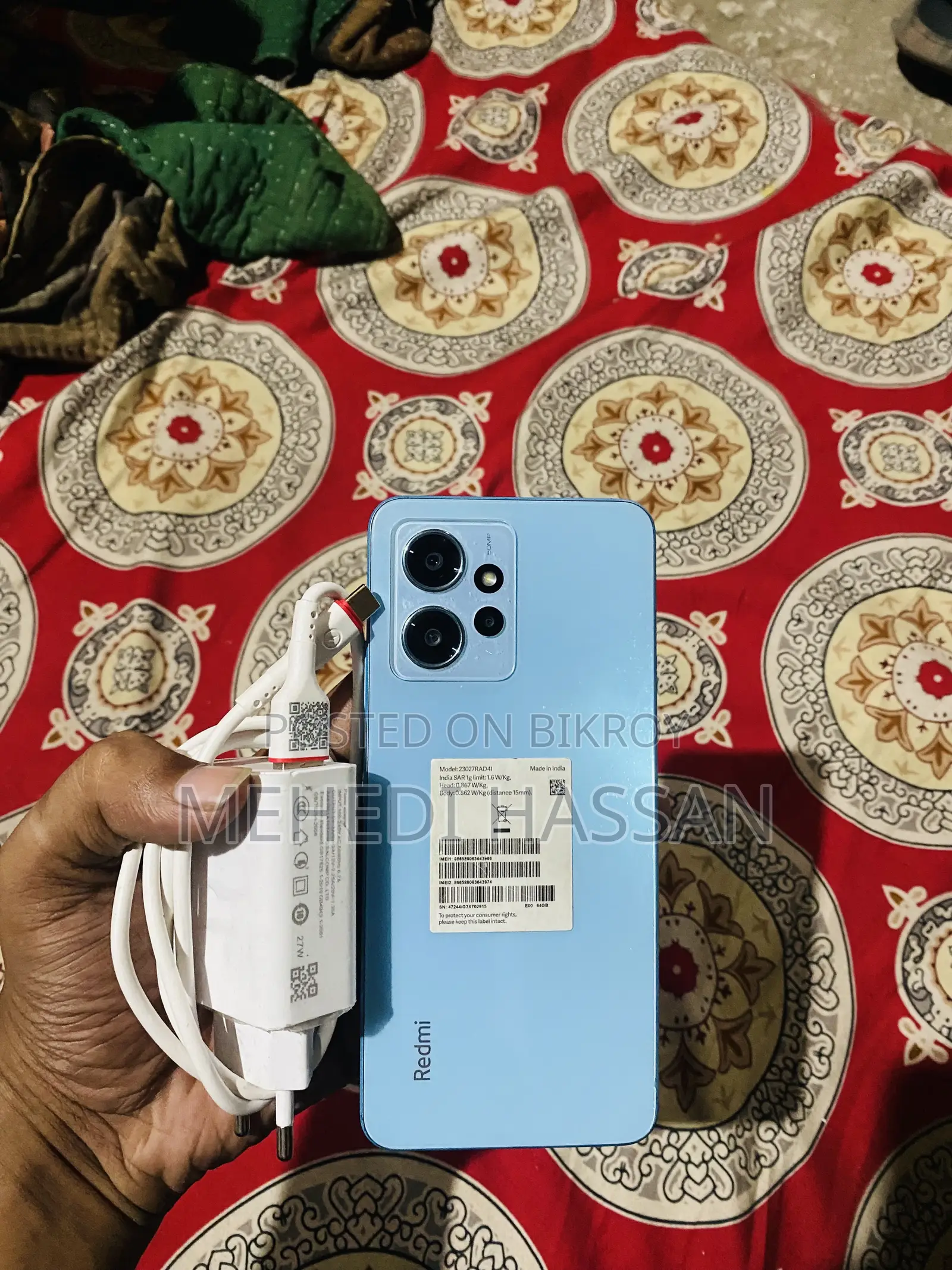 Xiaomi Redmi Note 12 128 GB Red