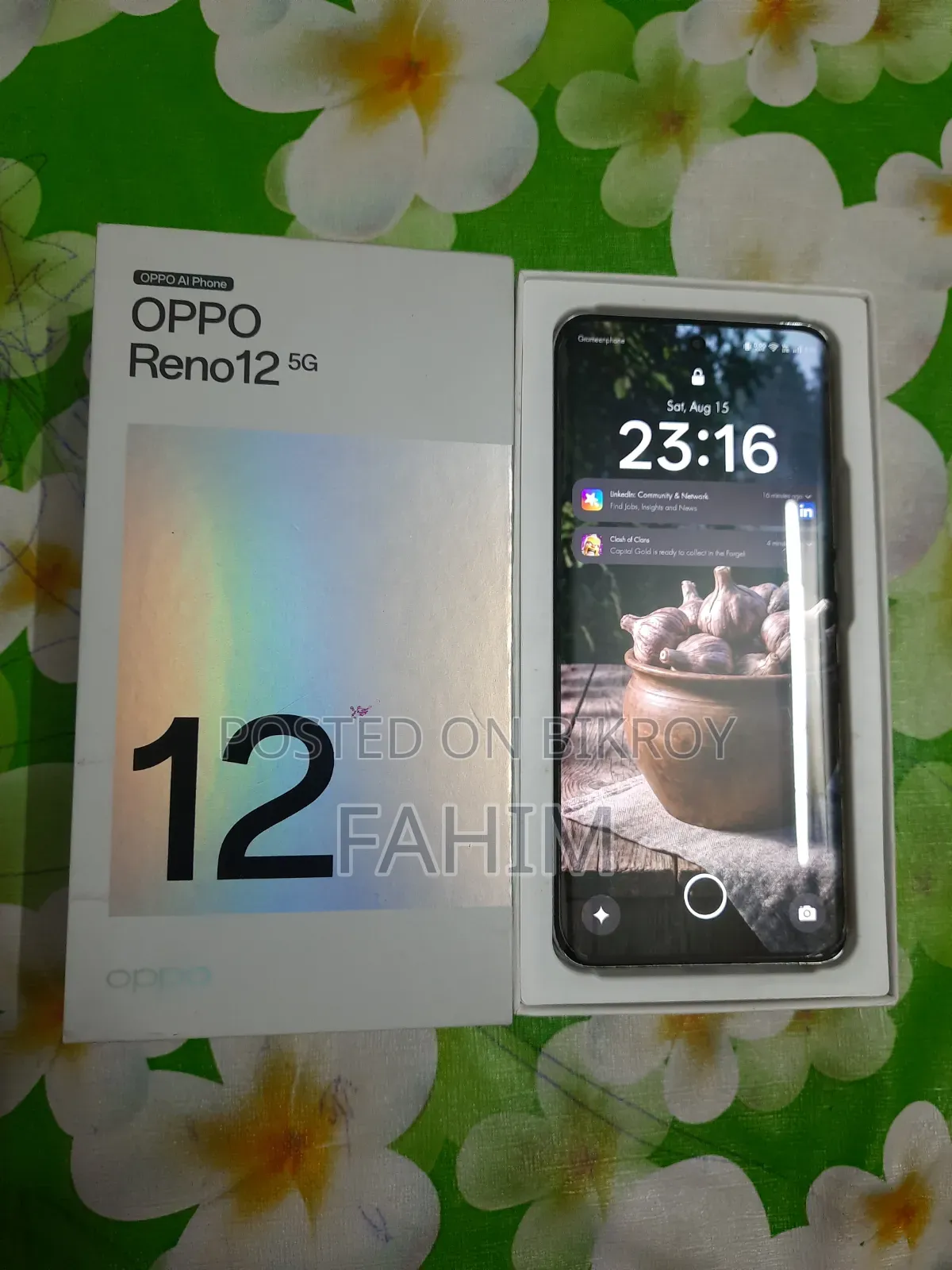Oppo Reno12 512 GB Silver