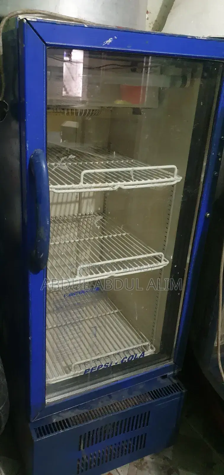 Glass Door Ship Chiller Fridge