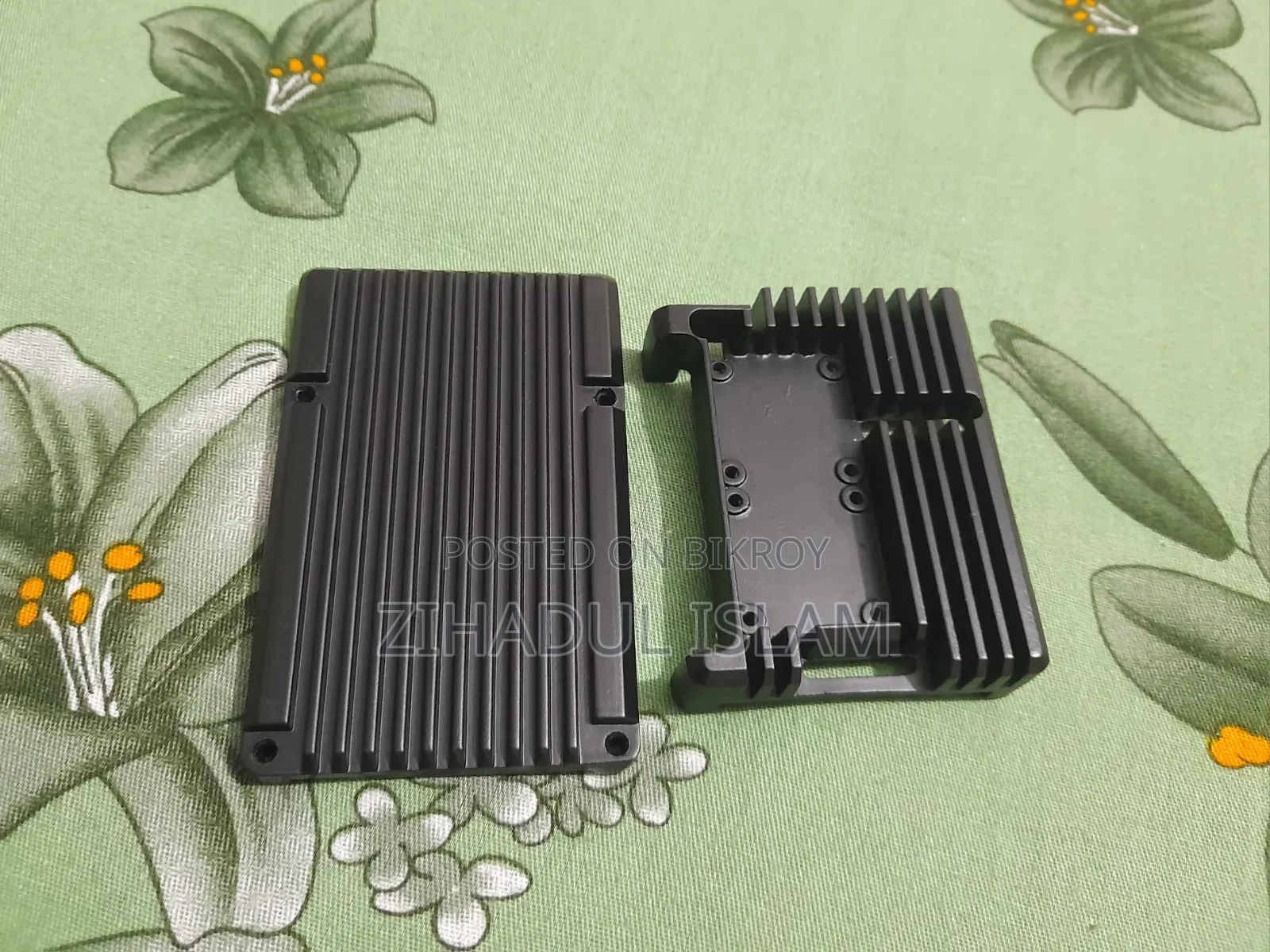 Raspberry Pi 3/4 Model Aluminum Alloy Case With Cooling Fans Heatsink