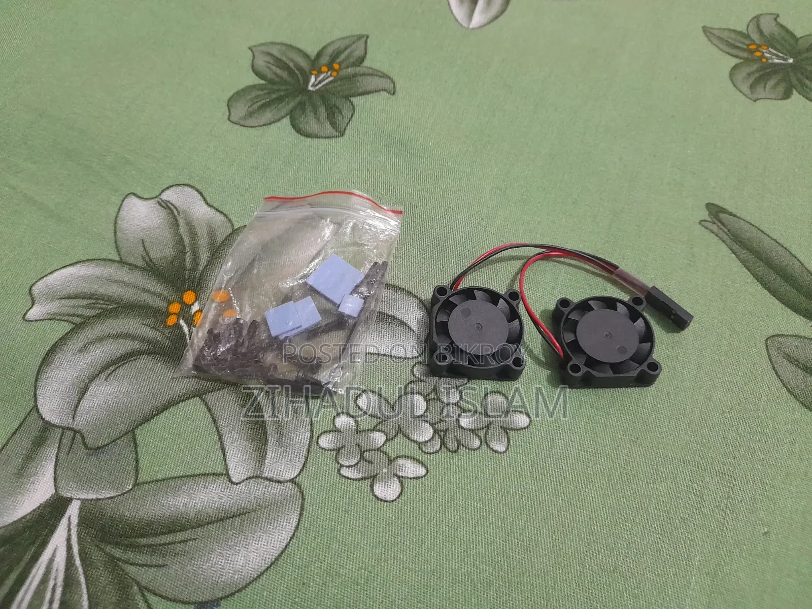 Raspberry Pi 3/4 Model Aluminum Alloy Case With Cooling Fans Heatsink