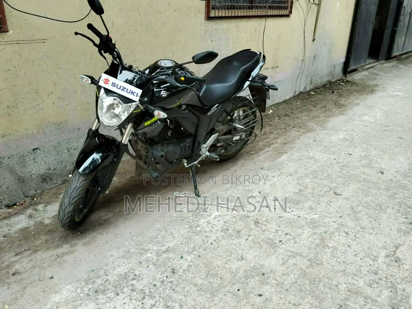 Suzuki Gixxer 2025 Black