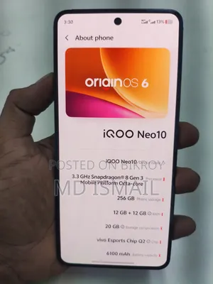 iQOO 256 GB
