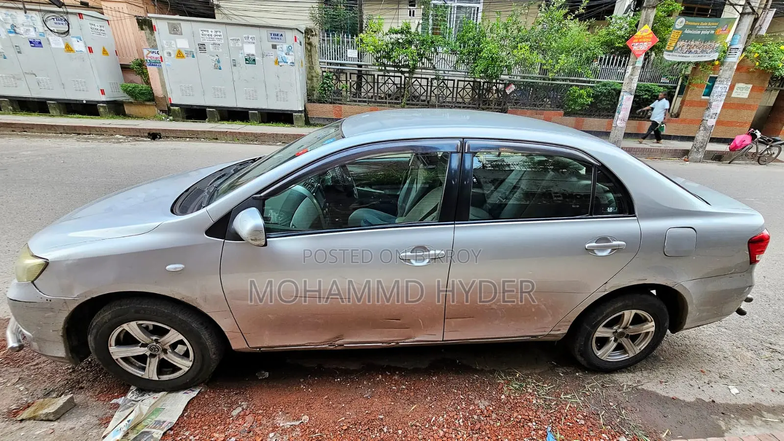 Toyota Axio 1.5 X Two-Wheel Drive 2009 Silver