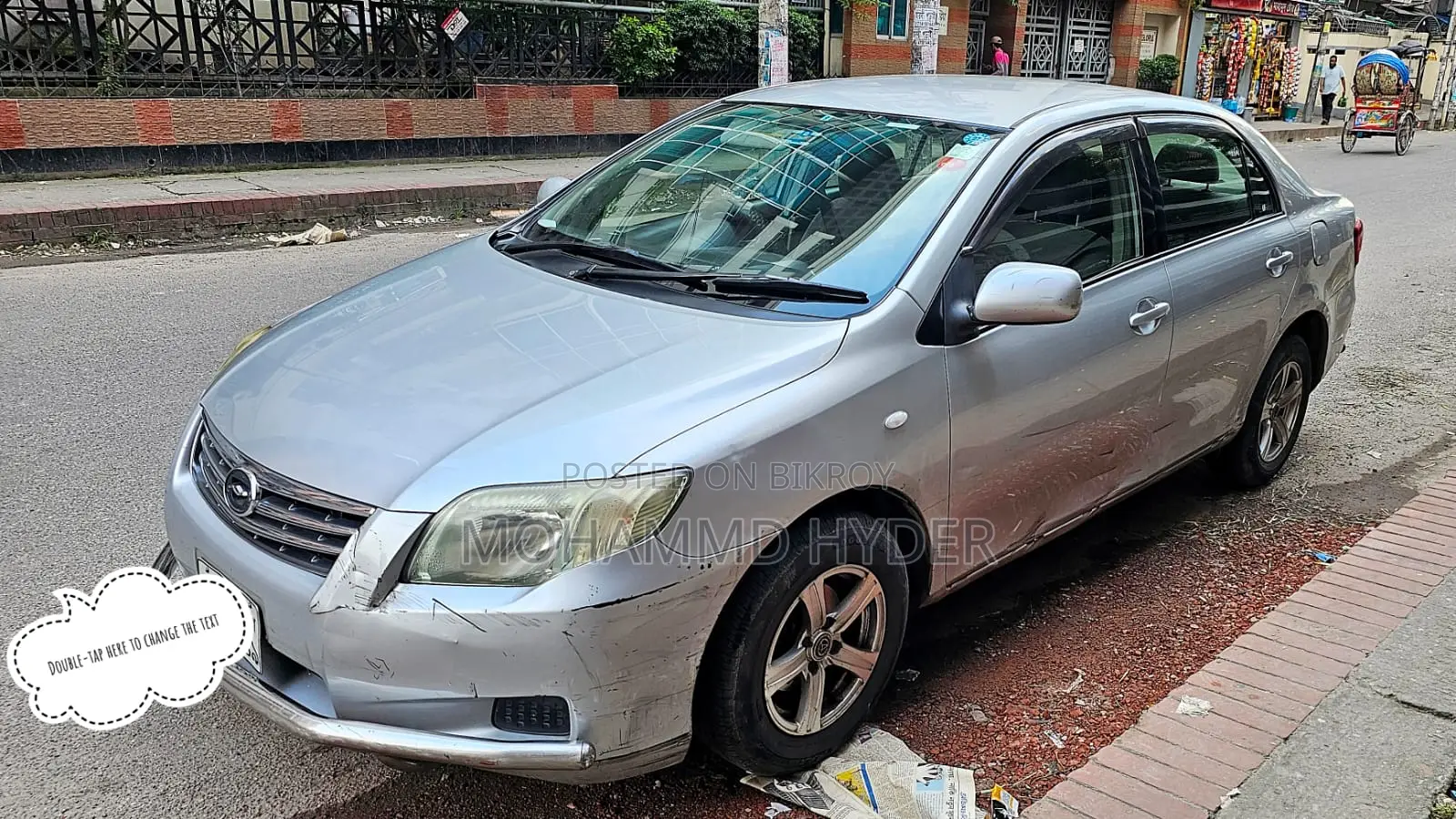Toyota Axio 1.5 X Two-Wheel Drive 2009 Silver