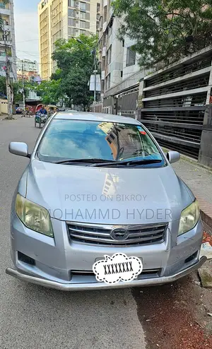 Toyota Axio 1.5 X Two-Wheel Drive 2009 Silver