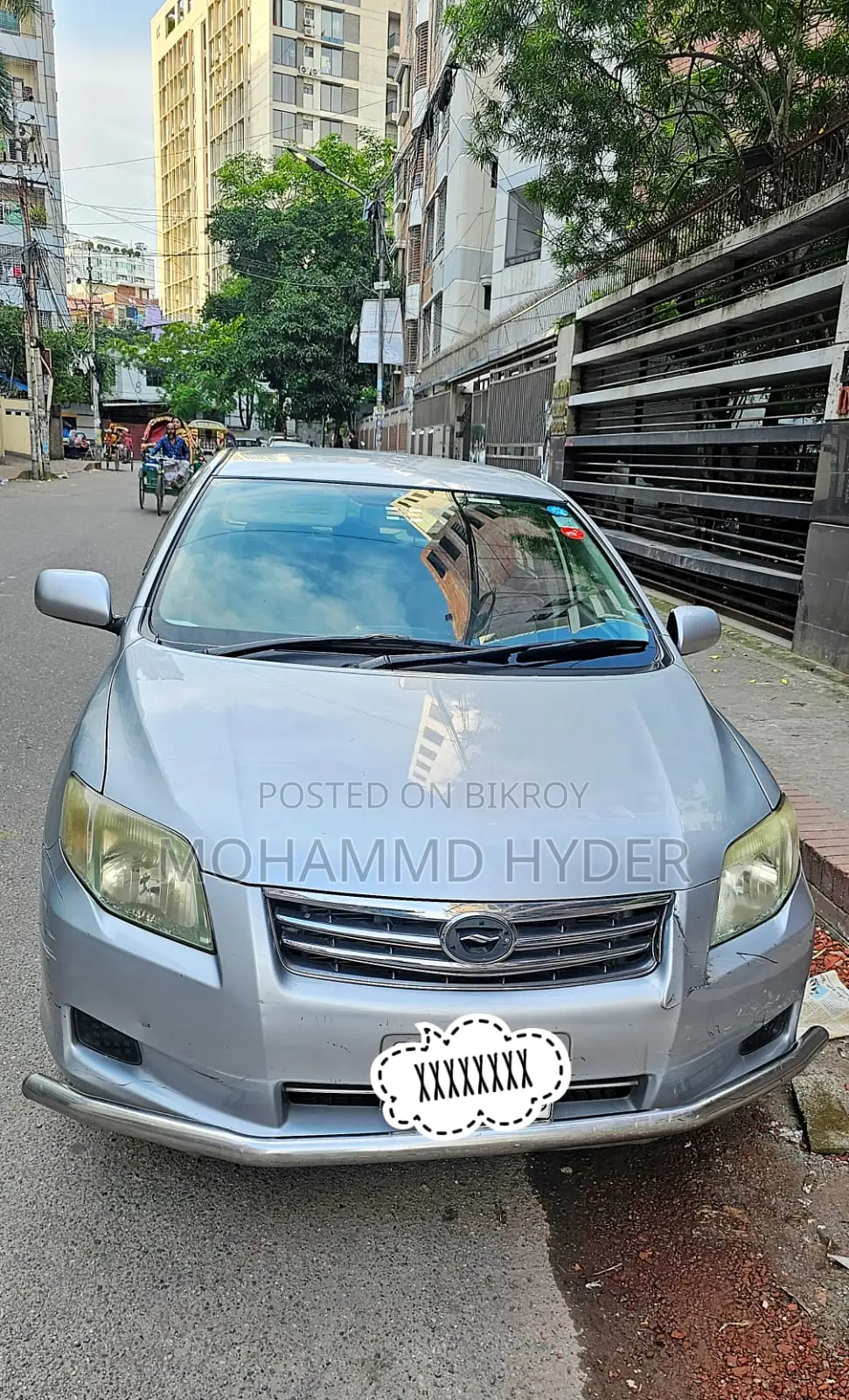 Toyota Axio 1.5 X Two-Wheel Drive 2009 Silver