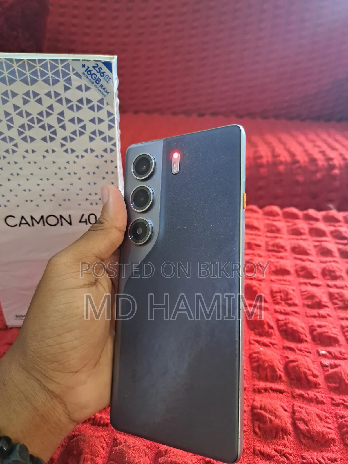 টেকনো ক্যামন ৪০ ২৫৬ জিবি গ্রে