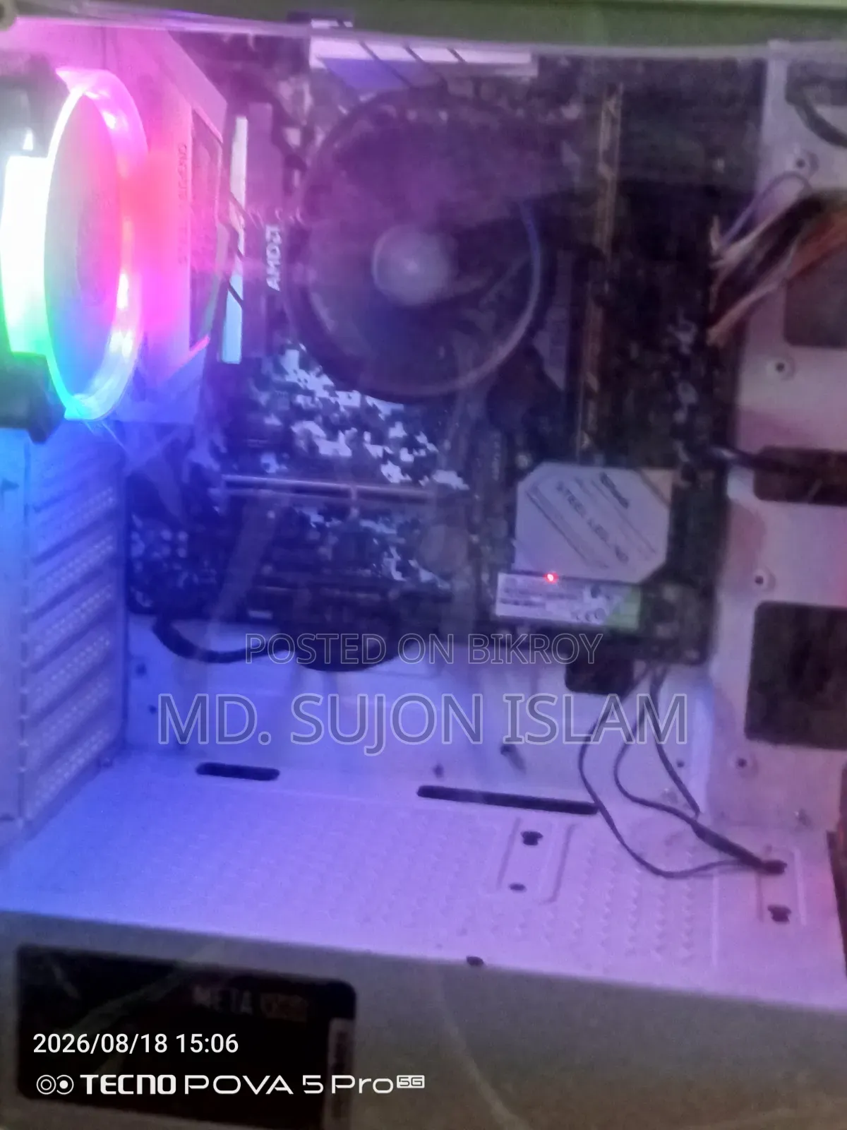 Desktop Computer MSI Model 8GB AMD Ryzen 5 SSD 128GB