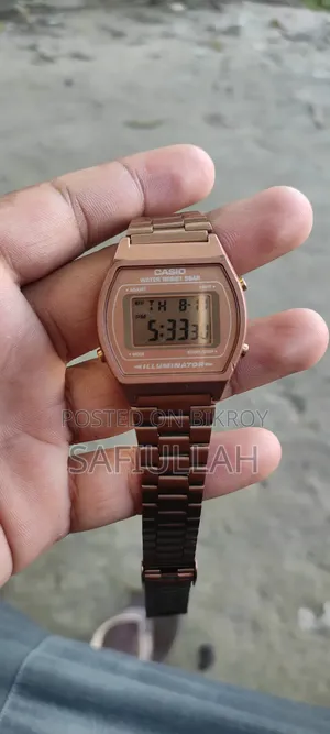 Original Casio Watch – Rose Gold
Brand: Casio
Model: B640 Series