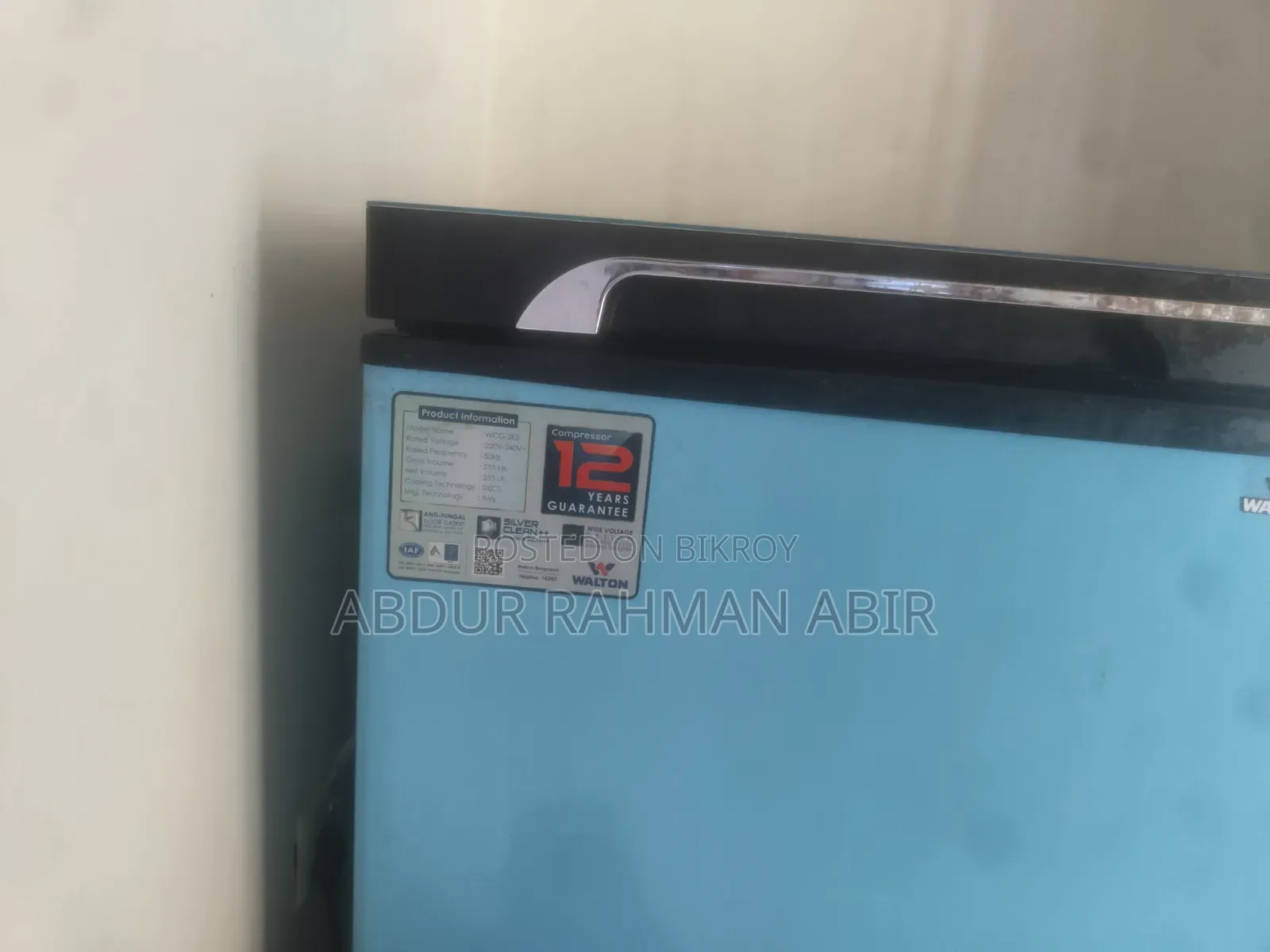 Walton Deep Freezer (245 L)