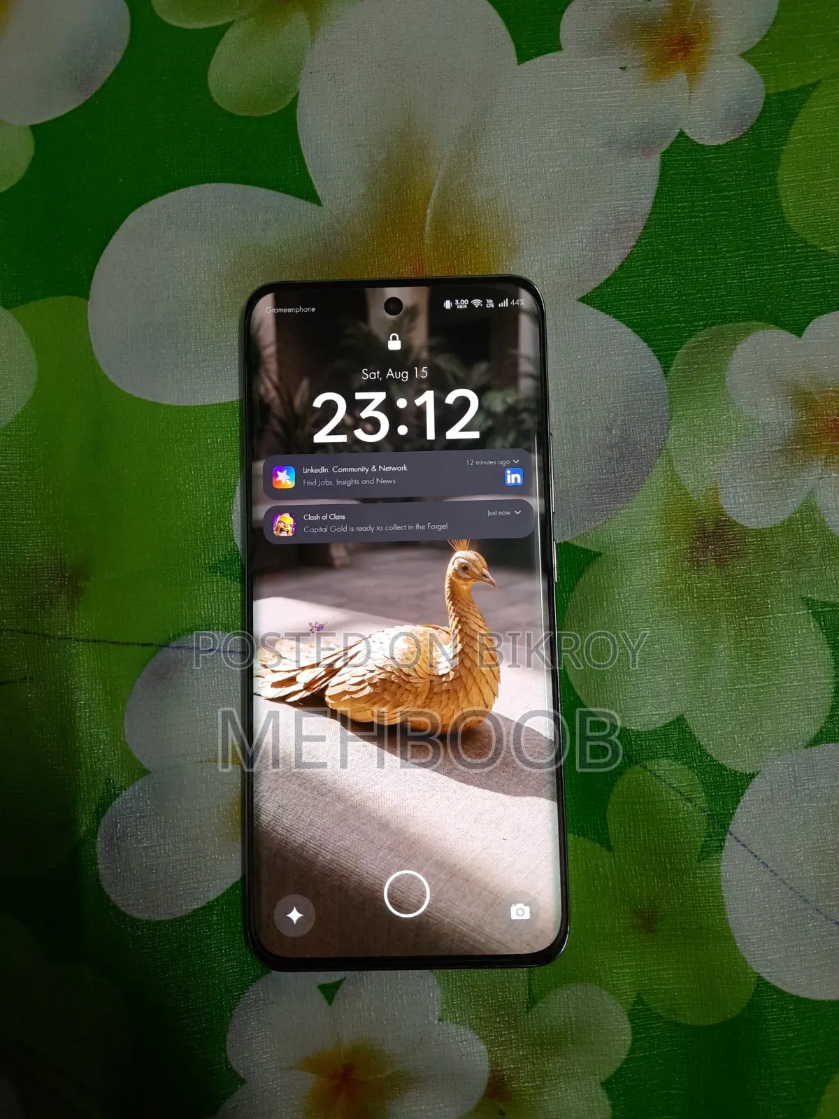 অপো রেনো১২ ৫১২ জিবি সিলভার