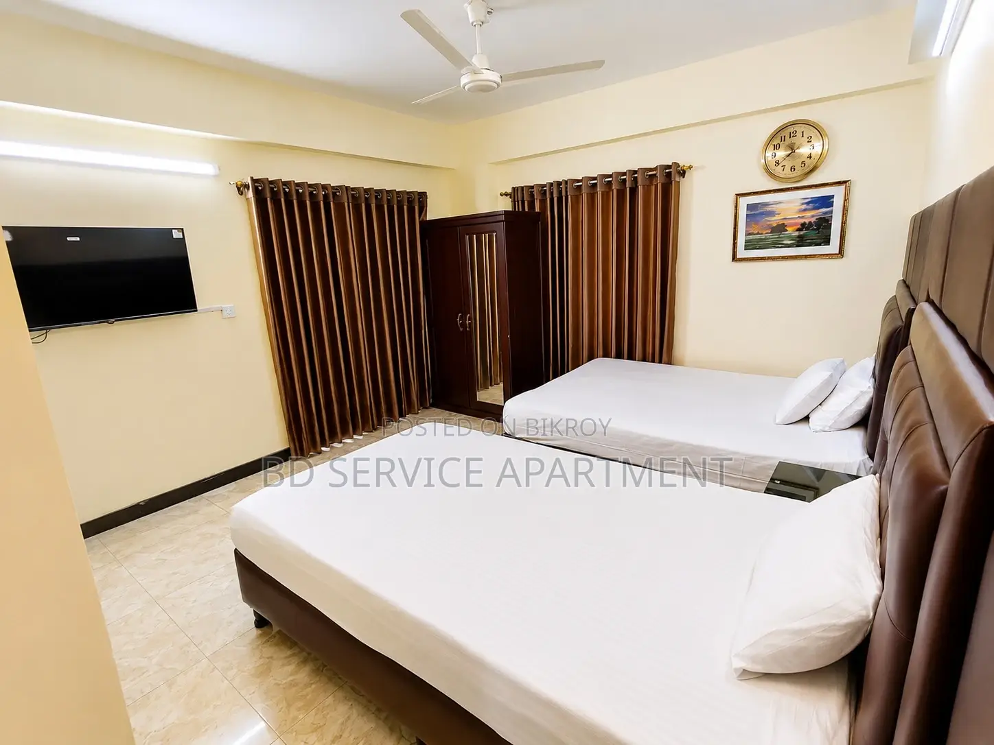 Furnished 4-Bedroom Apartment in Executive Fully, Uttara for Rent