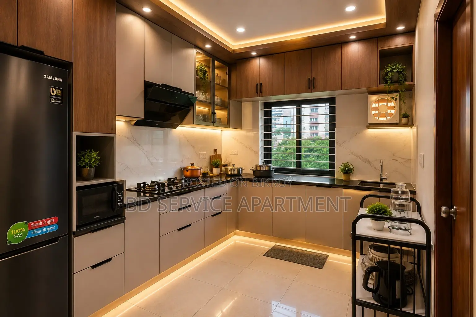 Furnished 4-Bedroom Apartment in Executive Fully, Uttara for Rent