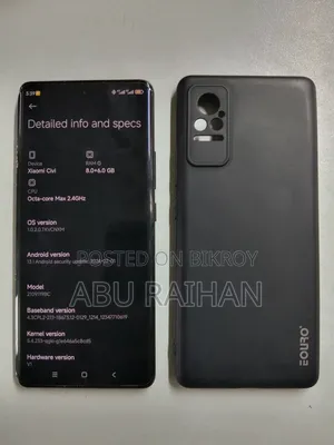 Xiaomi Civi 1S 256 GB Black