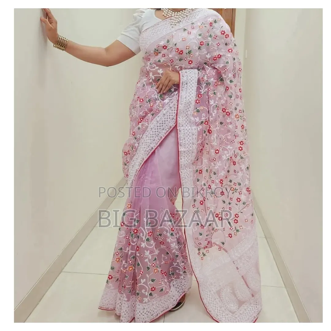 ✨ Pure Organza Silk Saree ✨