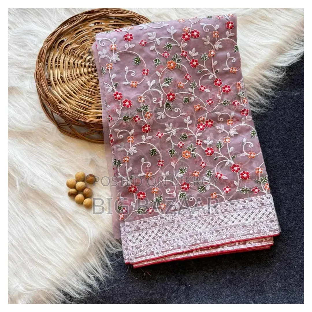 ✨ Pure Organza Silk Saree ✨