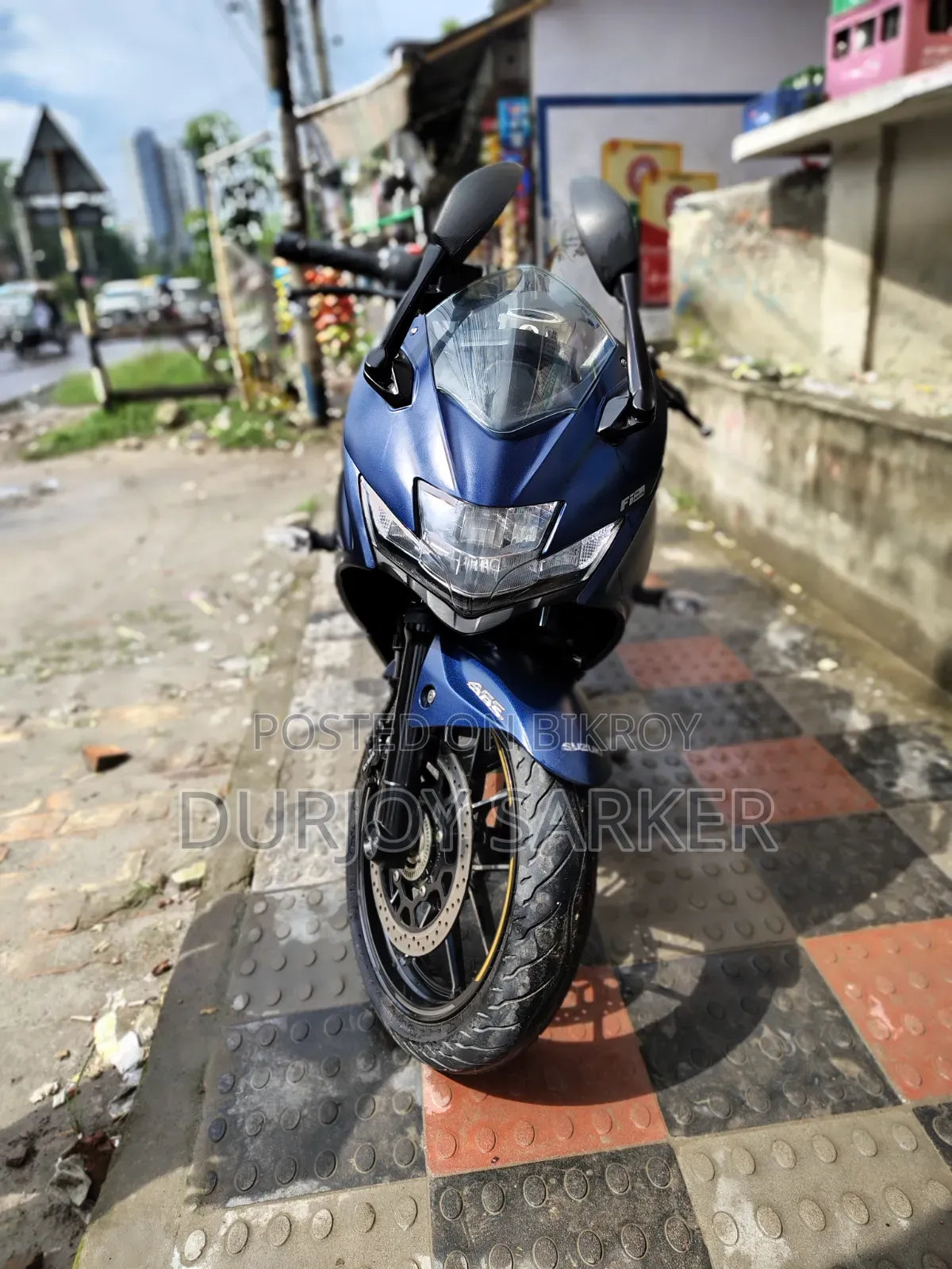 New Suzuki Gixxer SF 250 2024 Blue