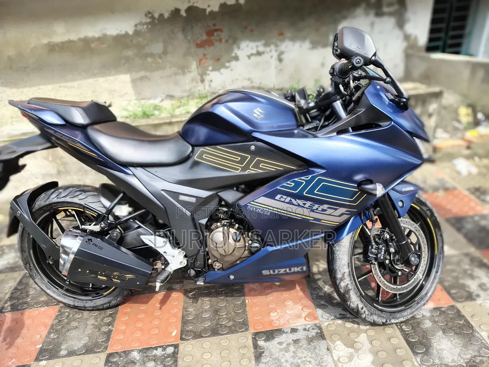 New Suzuki Gixxer SF 250 2024 Blue