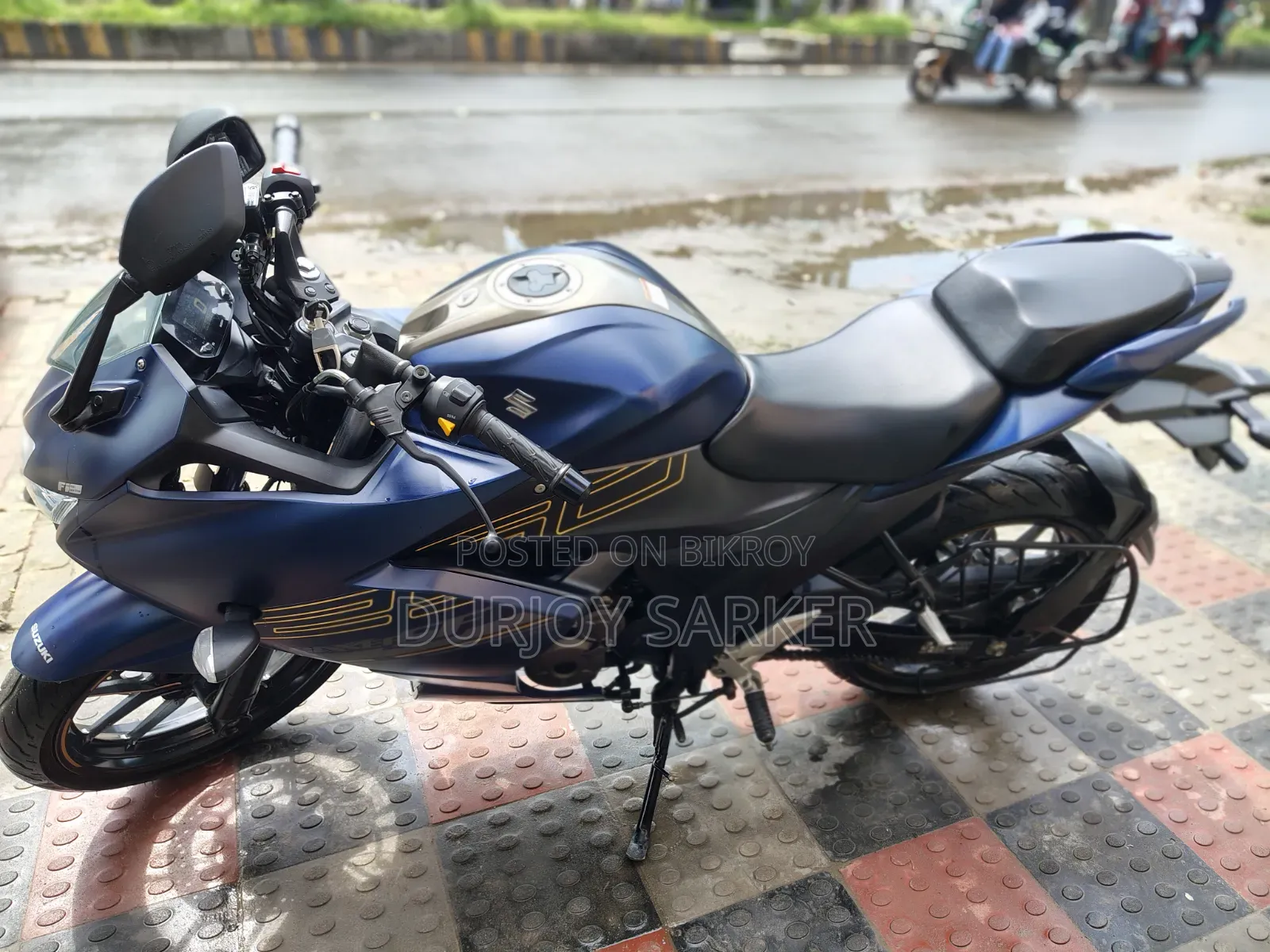 New Suzuki Gixxer SF 250 2024 Blue