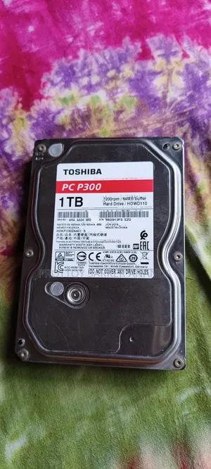 Toshiba 1TB Hard Drive. Used for One Year