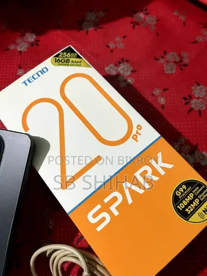 Tecno Spark 20 Pro 256 GB Black