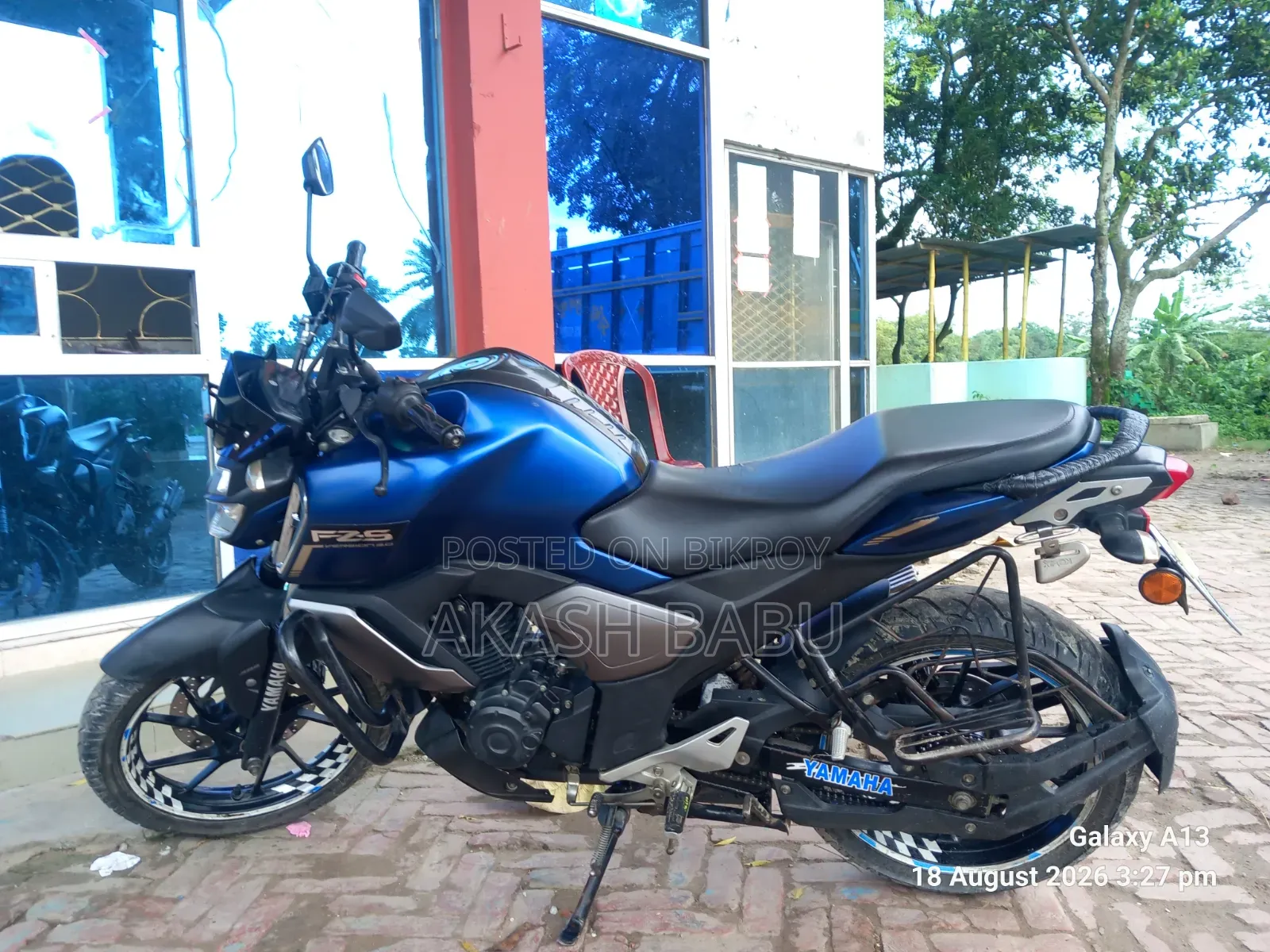 ইয়ামাহা এফজেডএস ভি৩ ২০২১ ব্লু