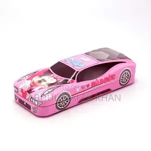 Car Shape Pencil Box with Book Reading Stand and Three Level of Storag