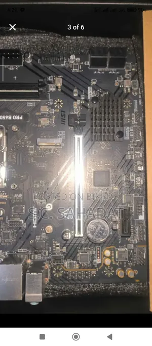 Msi Pro B650m-B Ddr5 Amd Am5 M-Atx Motherboard