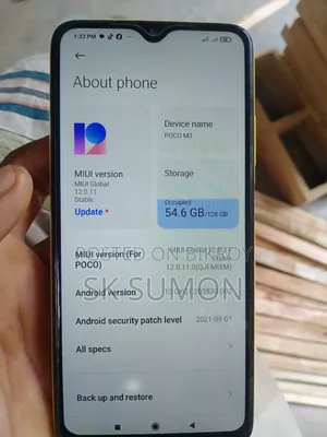 Xiaomi Poco M3 128 GB Yellow