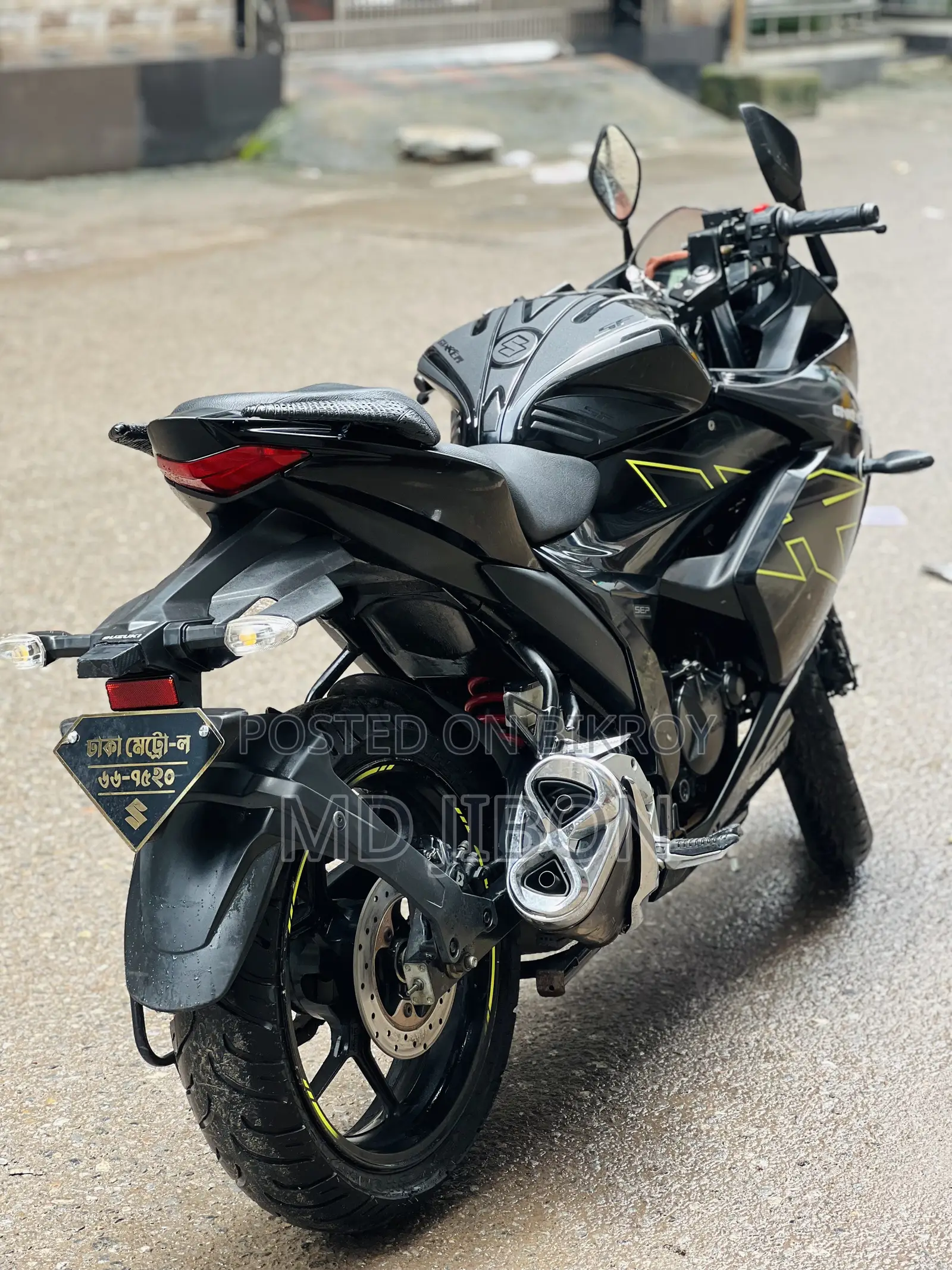 Suzuki Gixxer SF 2023 Black