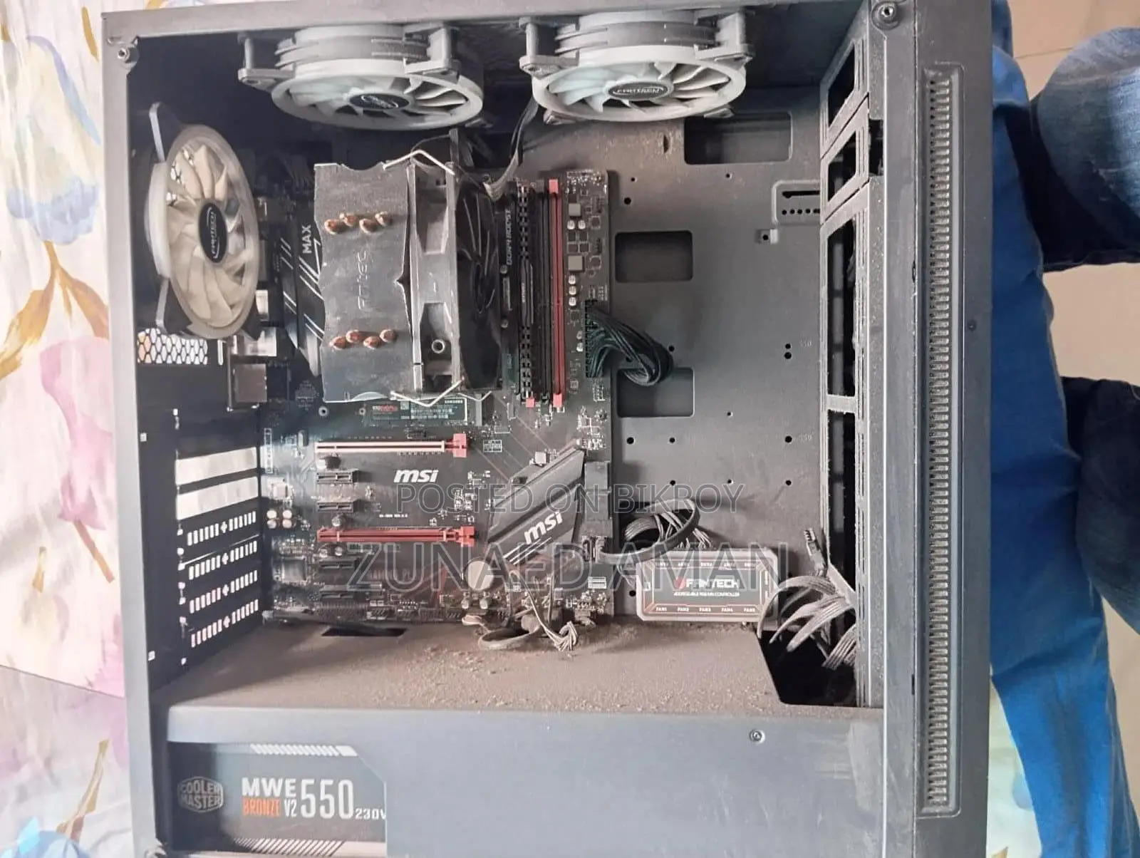 Desktop Computer Msi 8gb Amd Ryzen 5 Hdd+ssd 1tb