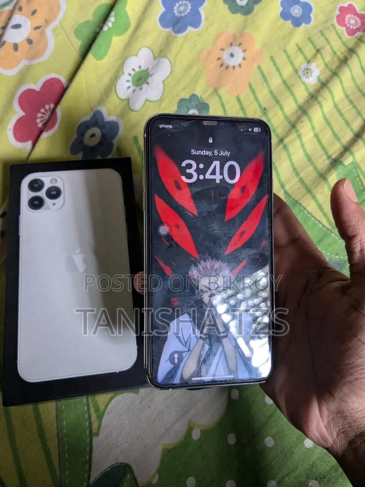 অ্যাপল আইফোন ১১ প্রো ম্যাক্স ২৫৬ জিবি হোয়াইট