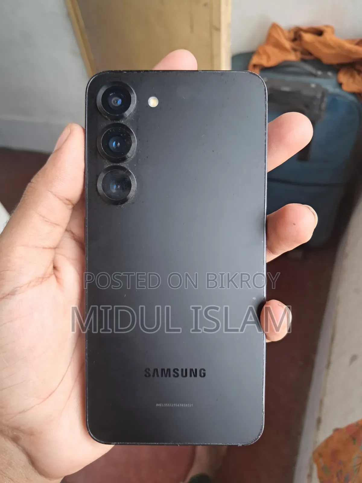 স্যামসাং গ্যালাক্সি এস২৩ ১২৮ জিবি কালো