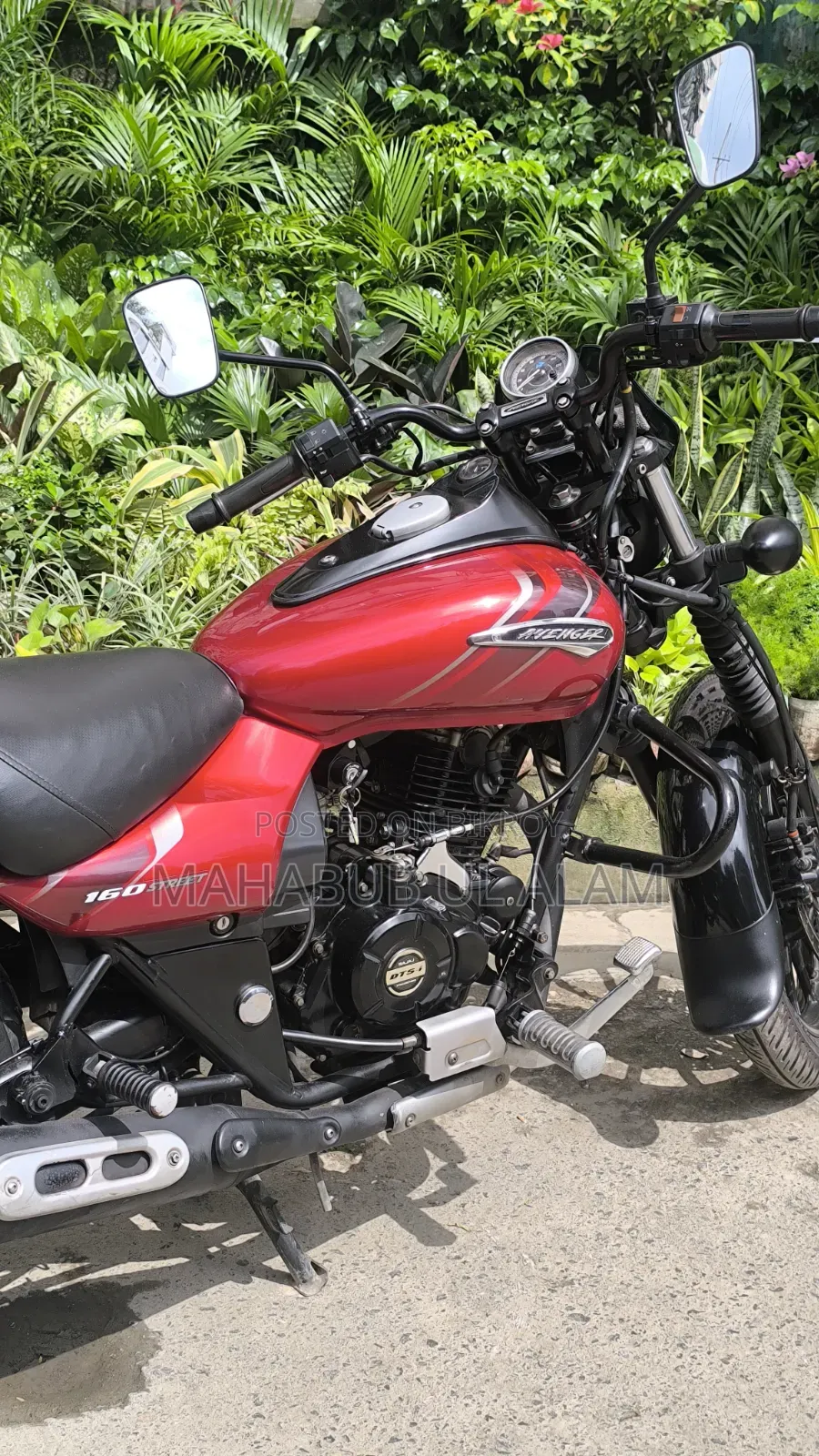 Bajaj Avenger 160 Street 2021 Red