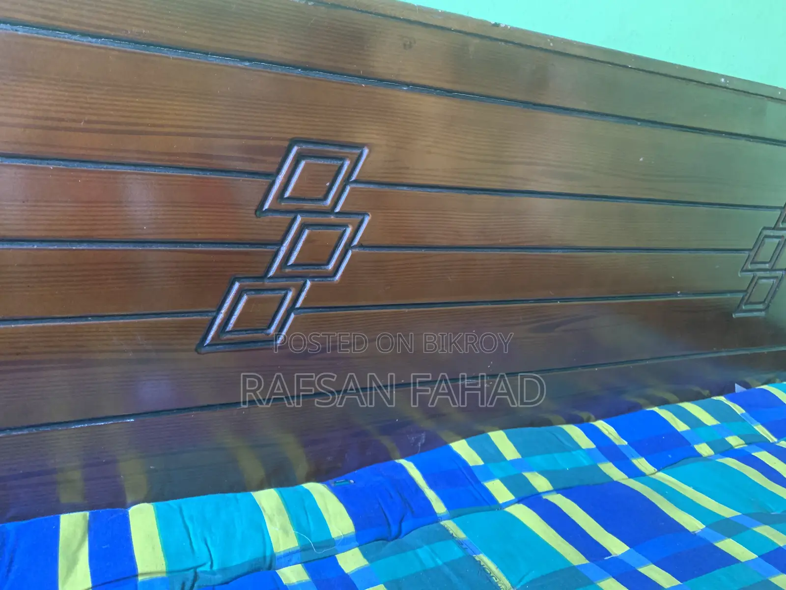 Double king size bed