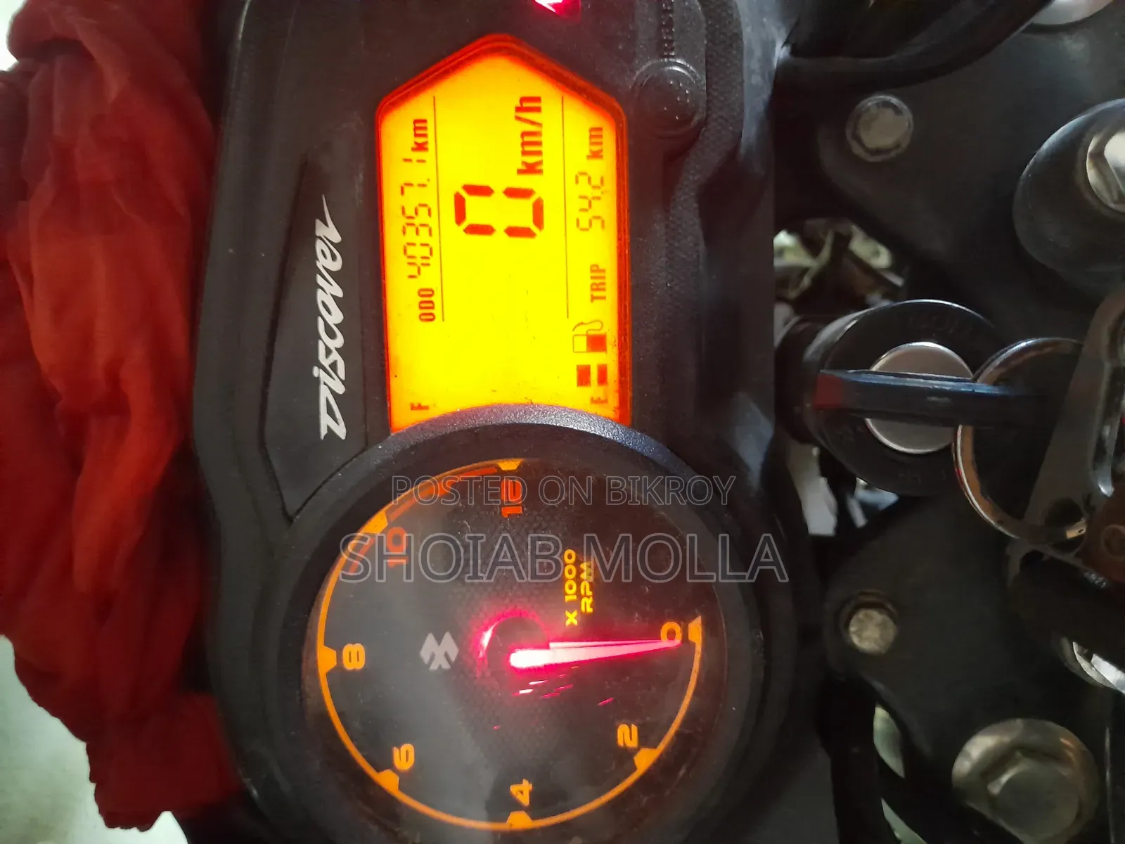 Bajaj Discover 125 2019 Black