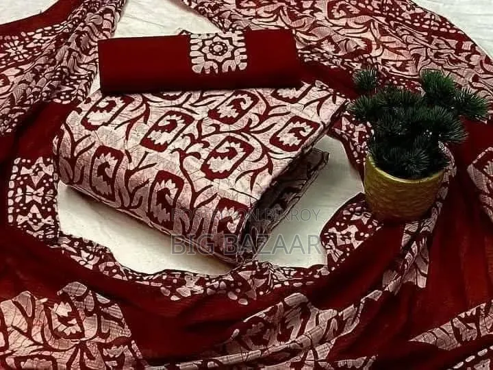  মোম বাটিক থ্রি-পিস 